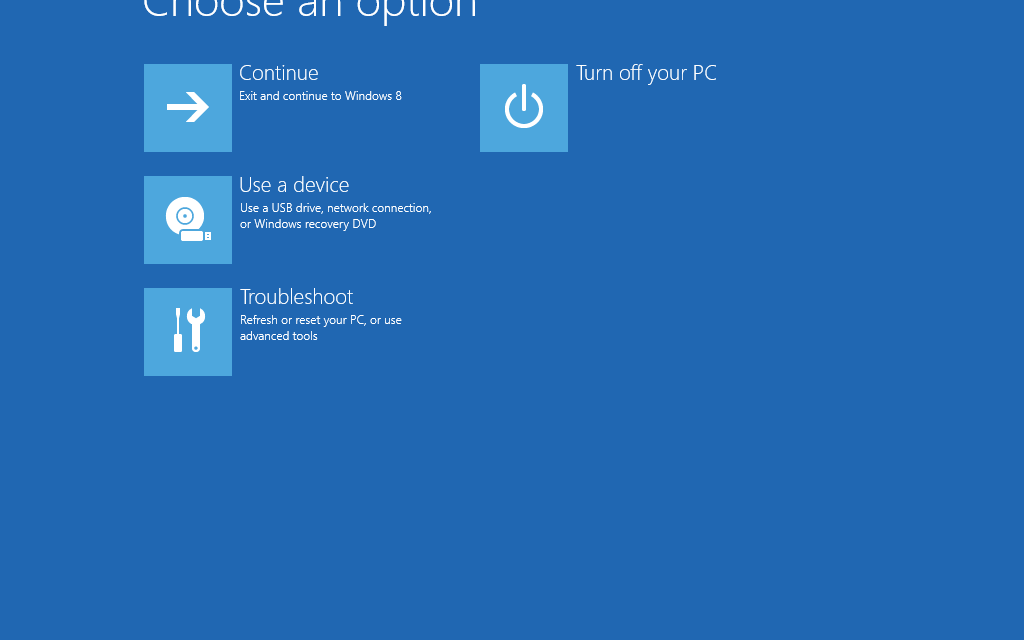 Gufungurira Windows 8 Muri SAFEMODE